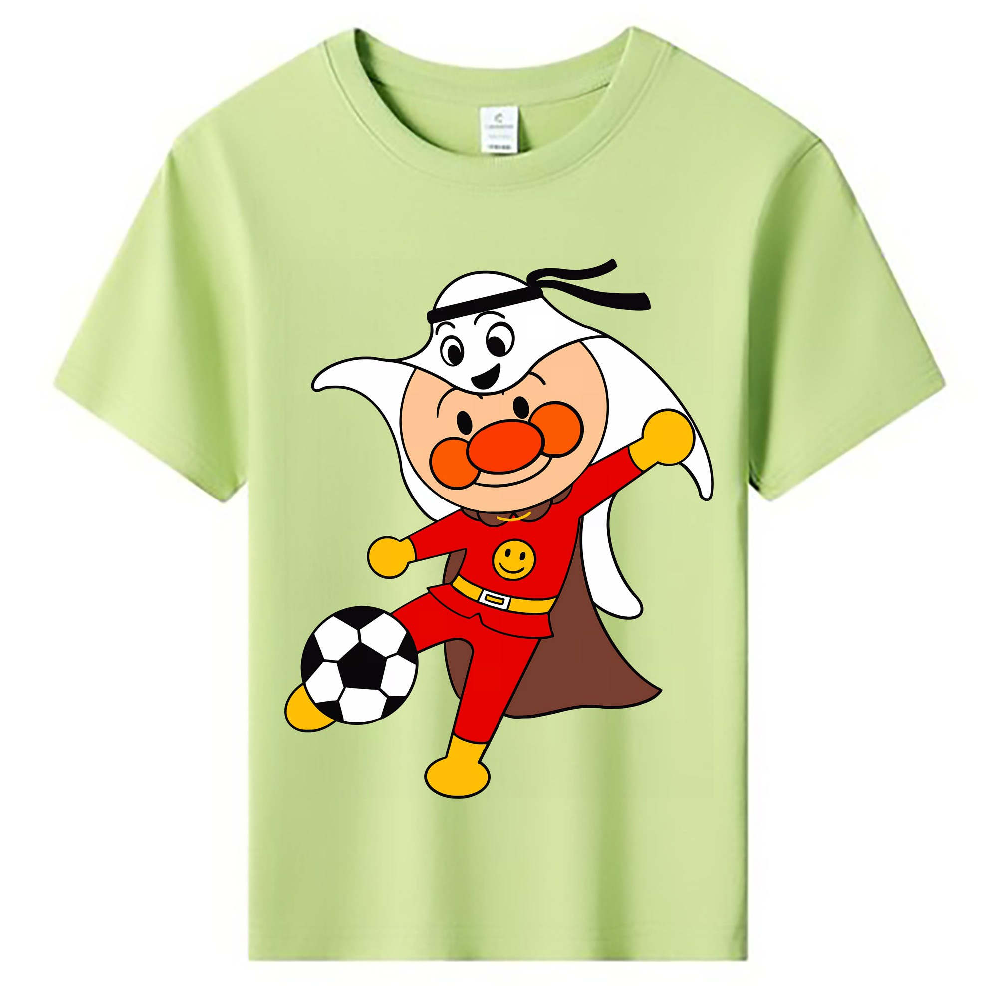 （画像用） アンパンマン Anpanman 綿100％キッズTシャツ（フロントプリント）